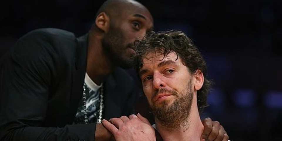 La emotiva carta de Pau Gasol sobre Kobe Bryant