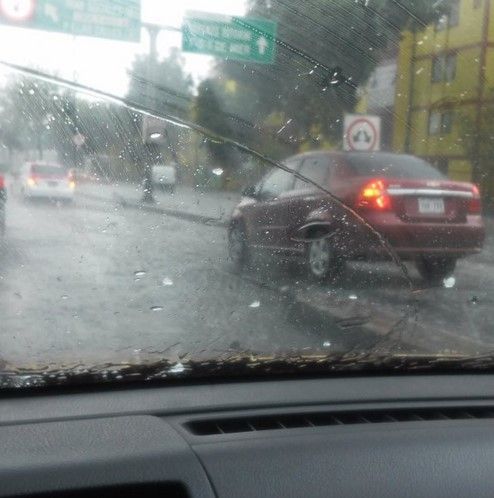 Video: granizada en la Ciudad de México - lluvia-20abr-cdmx-machargo