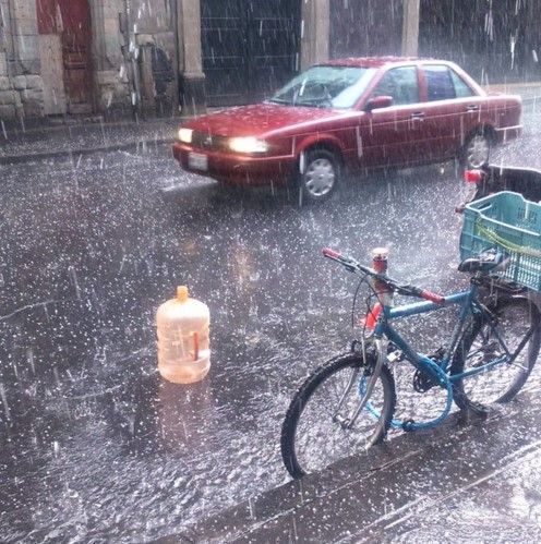 Video: granizada en la Ciudad de México