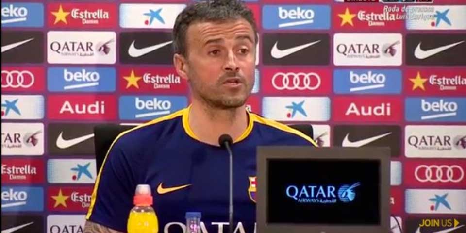 ‘No tengo nada de lo que disculparme’: Luis Enrique