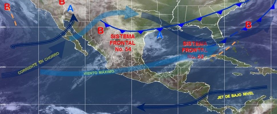Pronostican lluvias y vientos fuertes por frente frío 54