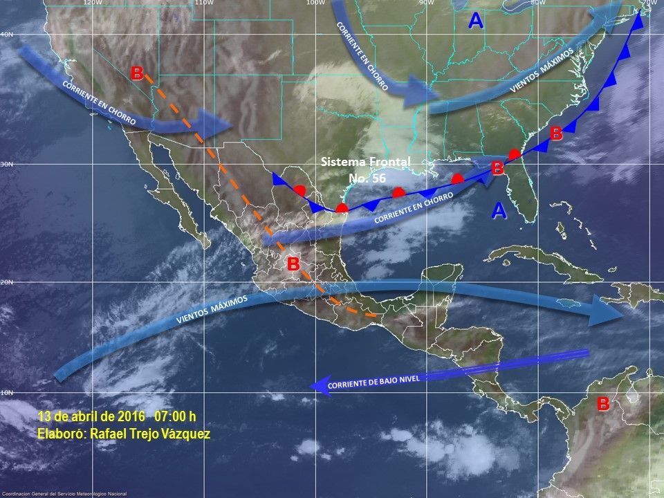 Prevén lluvias fuertes en gran parte del país