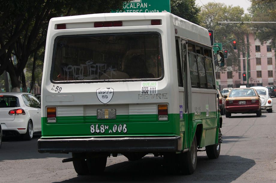 Contamina el 80% del transporte público del Valle de México: expertos - microbus-cdmx