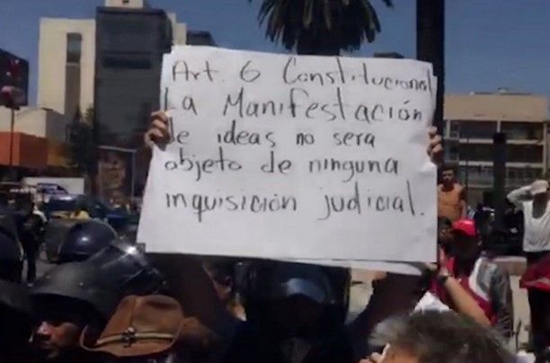 Motociclistas protestan contra el Hoy No Circula - motos-cdmx-manifestacion-El-Universal