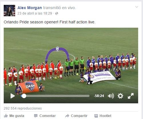 Facebook comienza a transmitir eventos deportivos - orlando-houston-2