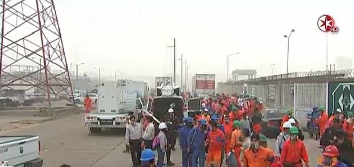 Evacuan planta de Pajaritos - pajaritos-evacuacion-Televisa