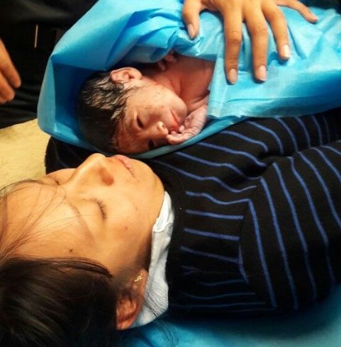 Policías atienden parto en la estación Martín Carrera - parto-Martin-Carrera-OpEsMx2