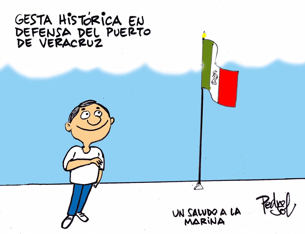 ¡Quema mucho el sol! En honor a la Marina - pedro-sol-21abr