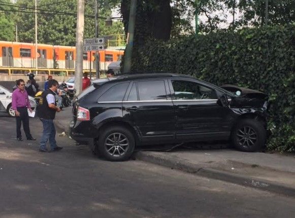 Conductor origina persecución tras matar a un policía en Calzada de Tlalpan