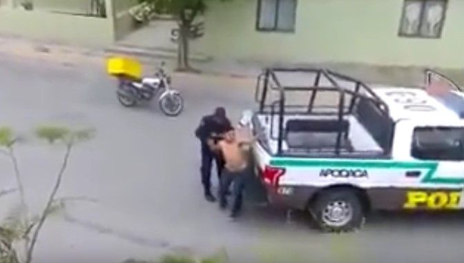 Suspenden a policía de Apodaca que dejó escapar a delincuente