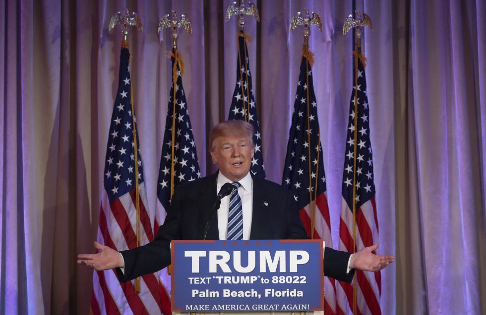 The Boston Globe se burla de Donald Trump The Boston Globe se burla de Donald Trump