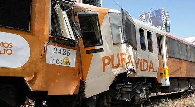 Choque de trenes deja 245 heridos en Costa Rica