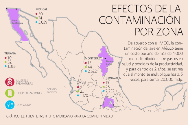 Las ciudades más contaminadas de México - pp_650_contaminacion_120416_0