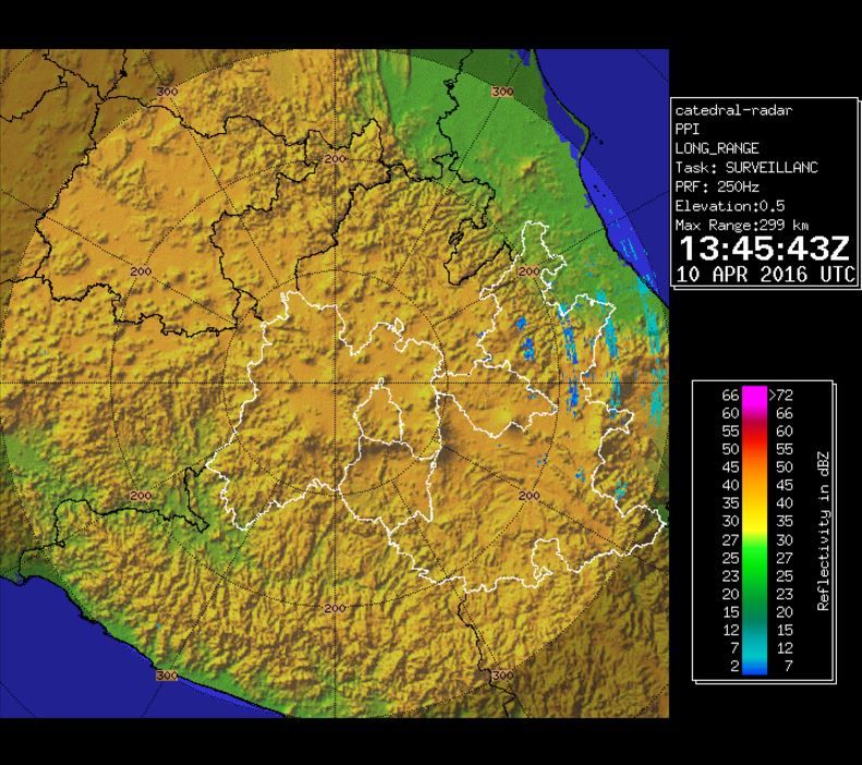 Pronostican clima caluroso en gran parte del país - radar