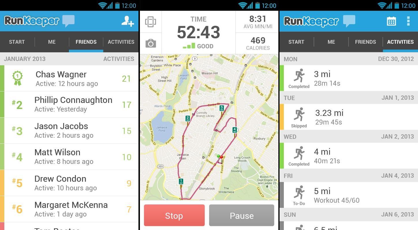 Las 10 mejores aplicaciones para tu celular, según Apple - runkeeper-3-screenshots-1