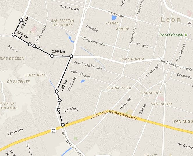 Muere diputado de Guanajuato mientras iba en bicicleta - ruta-ciclista-Leon