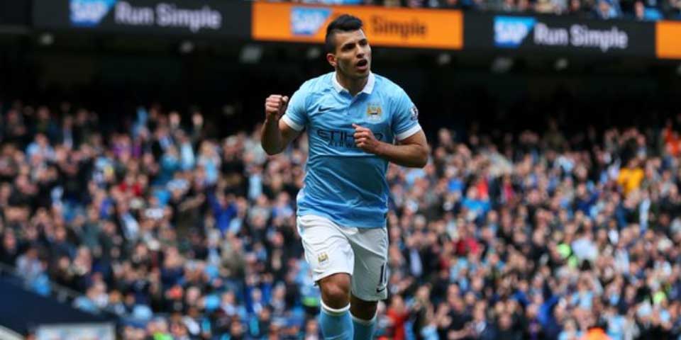 Los 15 futbolistas mejor pagados del mundo - sergio-aguero