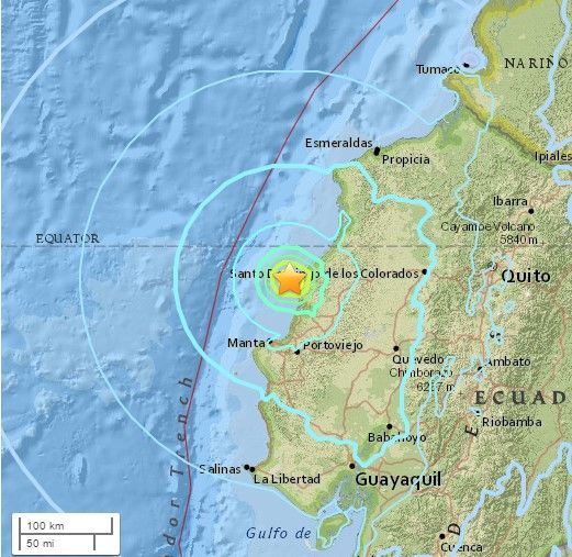 Réplicas de magnitud 6 y 6.2 sacuden a Ecuador - sismo-nuevo