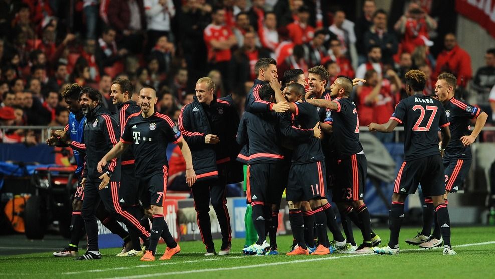 Benfica cae ante el Bayern pese a gol de Raúl Jiménez - thomas-muller-bayern