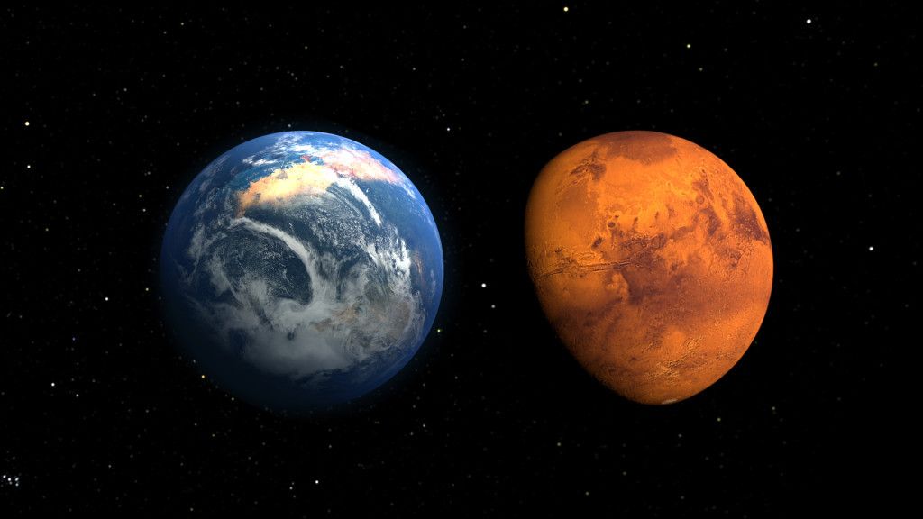 'Posibilidad de que hubo vida en Marte es alta': astrobiólogo - tierra-marte-1024x576