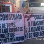 Transportistas bloquean la Autopista México-Querétaro - transportistas-caseta-san-marcos-RadioCentro-150x150