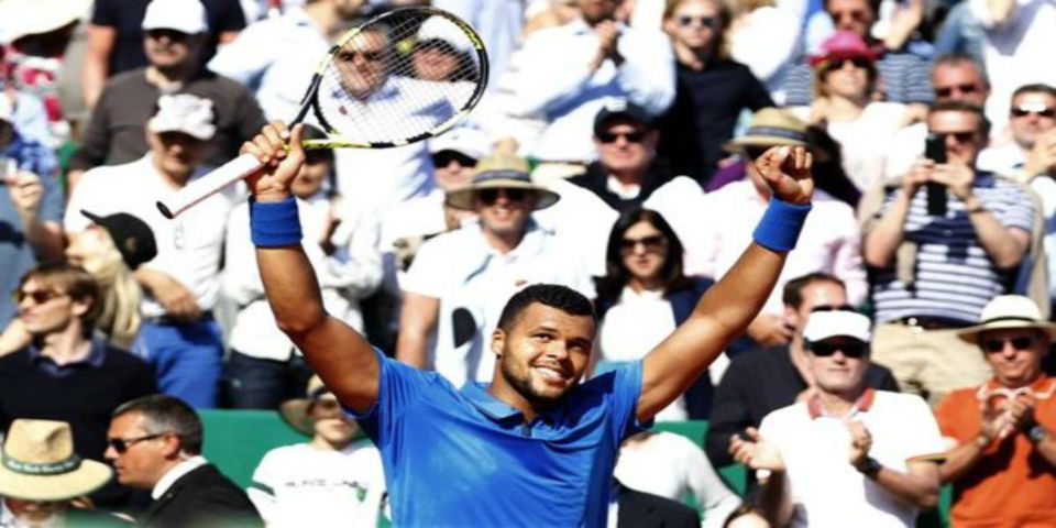 Tsonga elimina a Federer del Masters de Montecarlo