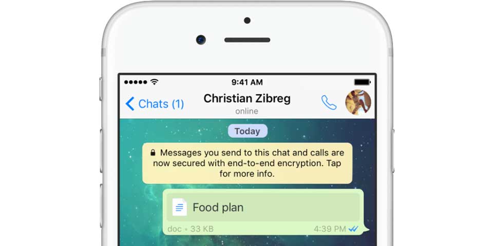Actualización de WhatsApp permite enviar documentos de Office