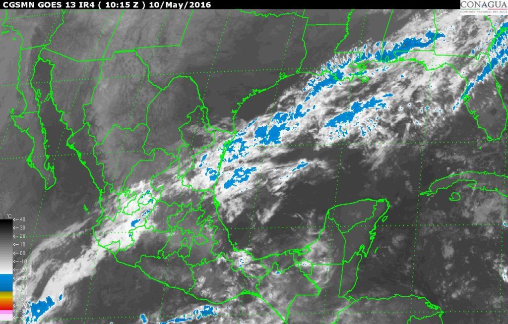 Prevén lluvias fuertes en 10 estados - 201605101015-1024x654
