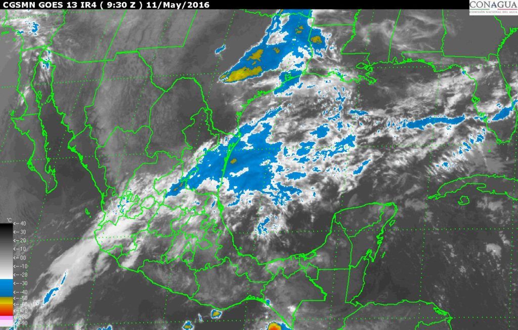 Pronostican lluvias fuertes en seis estados - 201605110930-1024x654