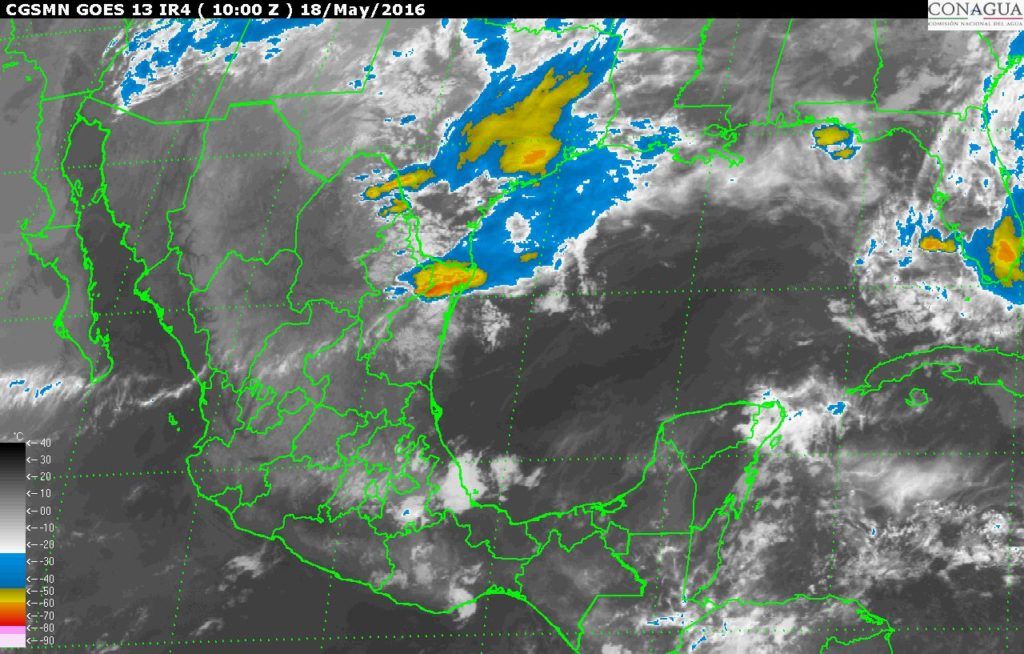 Se mantienen lluvias y calor extremo en gran parte del país - 201605181000-1024x654