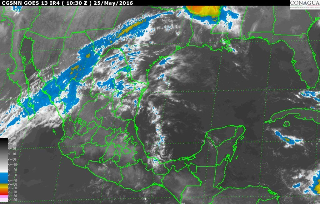 Advierten por lluvias fuertes y tormentas eléctricas - 201605251030-1024x654