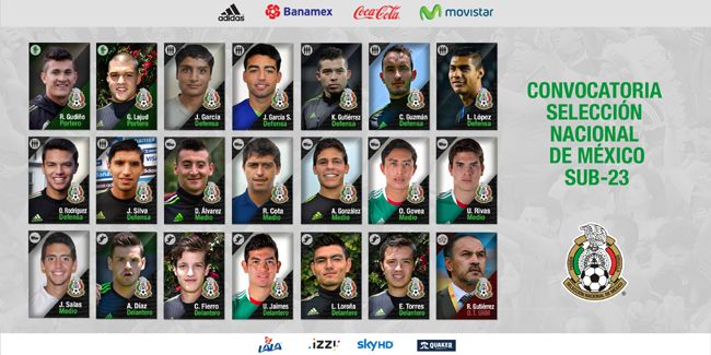 Convocatoria del Tri para el Torneo Esperanzas de Toulon - 45511