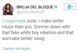 Suspenden cuenta de Twitter de Azealia Banks por comentarios racistas - Azealia-banks