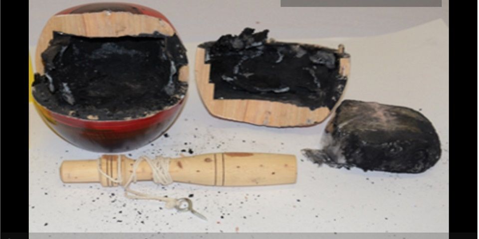 Encuentra Policía Federal metanfetaminas en baleros