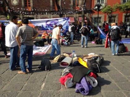 Mancera advierte que la CNTE no llegará al Zócalo - CNTE-Sto-Domingo
