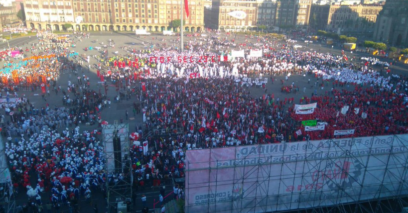 Cortes viales en el centro de la Ciudad de México por marchas Cortes viales en el centro de la Ciudad de México por marchas