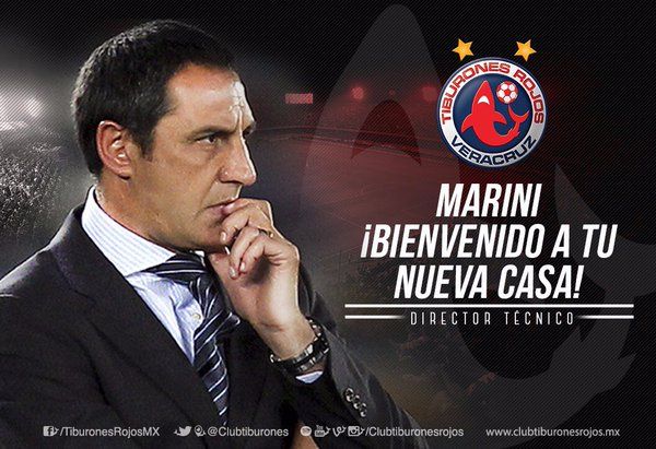 Veracruz presenta a Pablo Marini como su nuevo entrenador - Cinah9rUkAIq63H