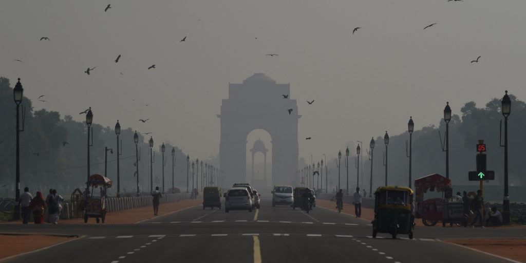 Las megalópolis más contaminadas del mundo - Contaminacion-Delhi-AFP-Getty-1024x512