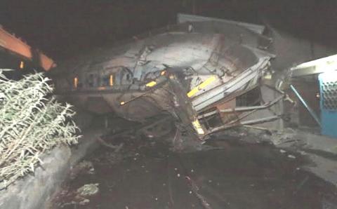 Descarrilan 14 vagones de carga en Apizaco - Descarrilamiento-Ferrosur-Apizaco-etlaxcala