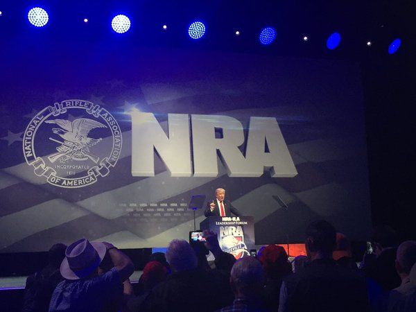 Asociación Nacional del Rifle apoyaría a Trump