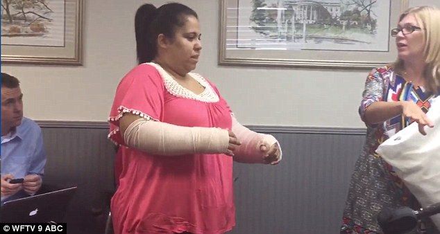 Video: policía choca contra vehículo tras pasarse el alto durante persecución - Florida-WFTV9-ABC