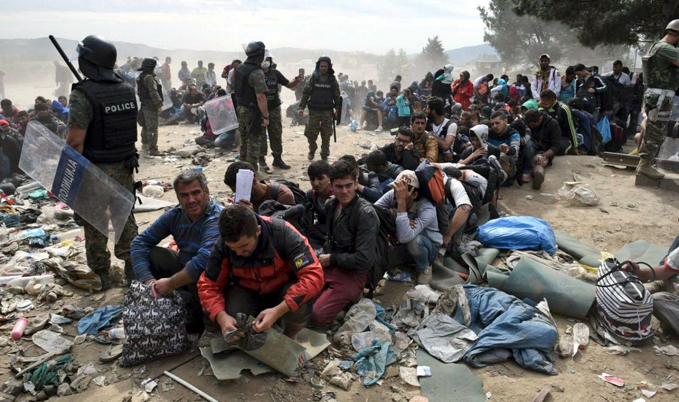 Grecia desaloja a migrantes de Idomeni - GRECIA-mdzol