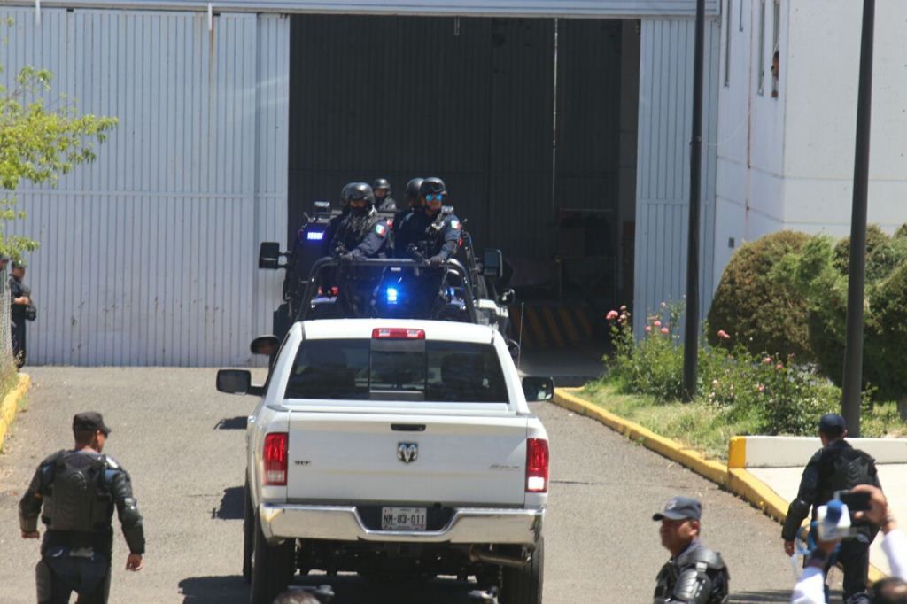 Jesús Reyna llega al penal de Mil Cumbres