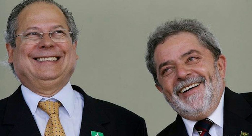 Sentencian a 23 años de cárcel a exjefe de gabinete de Brasil - Jose-Dirceu-Lula-daSilva-1024x555