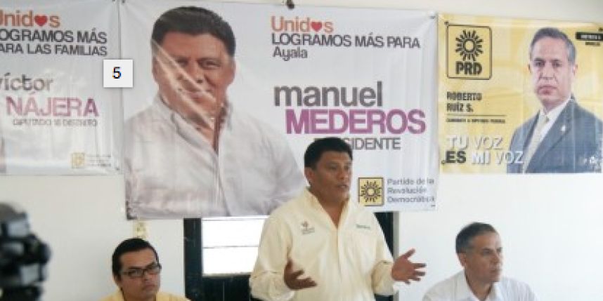 Asesinan a excandidato del PRD en Morelos