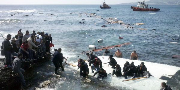 Más de mil migrantes han muerto en el Mediterráneo en las últimas semanas - MEDITERRÁNEO-EFE-