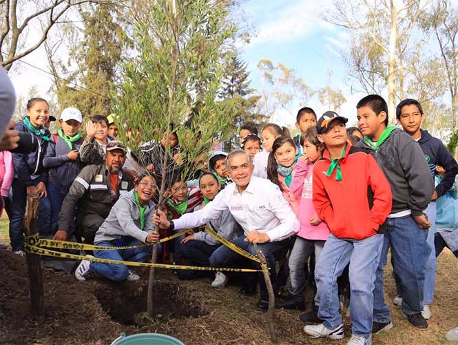 Se talan más de 6 mil árboles al año en la Ciudad de México - Mancera-Foto-de-Excélsior-