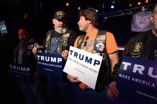 La campaña para que "no roben" la candidatura a Trump - Motociclistas-por-Trump-Reuters