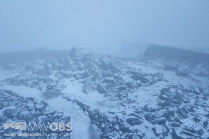 Video: nieva en primavera en el noreste de EE.UU. - Nevada-EEUU-16may-MWObs