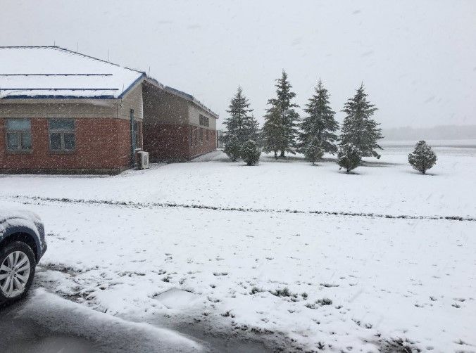 Video: nieva en primavera en el noreste de EE.UU. - Nevada-EEUU-16may-NWSCaribou3